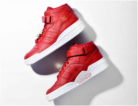 BOTITAS ADIDAS ORIGINALS FORUM MID - Grid
