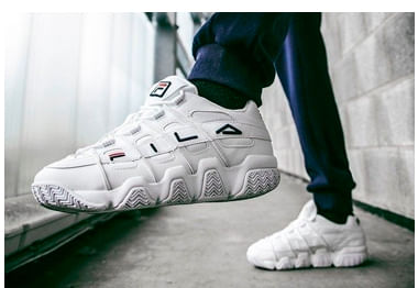 zapatillas fila material