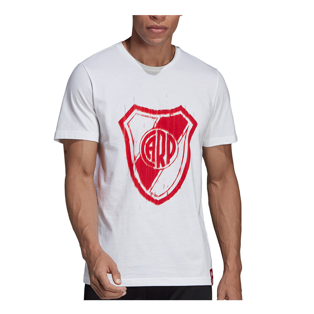 remera de river adidas