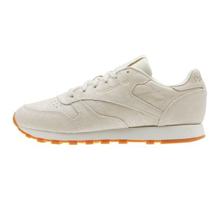 reebok classic leather mujer beige