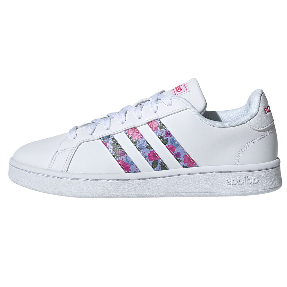 adidas grand court floral