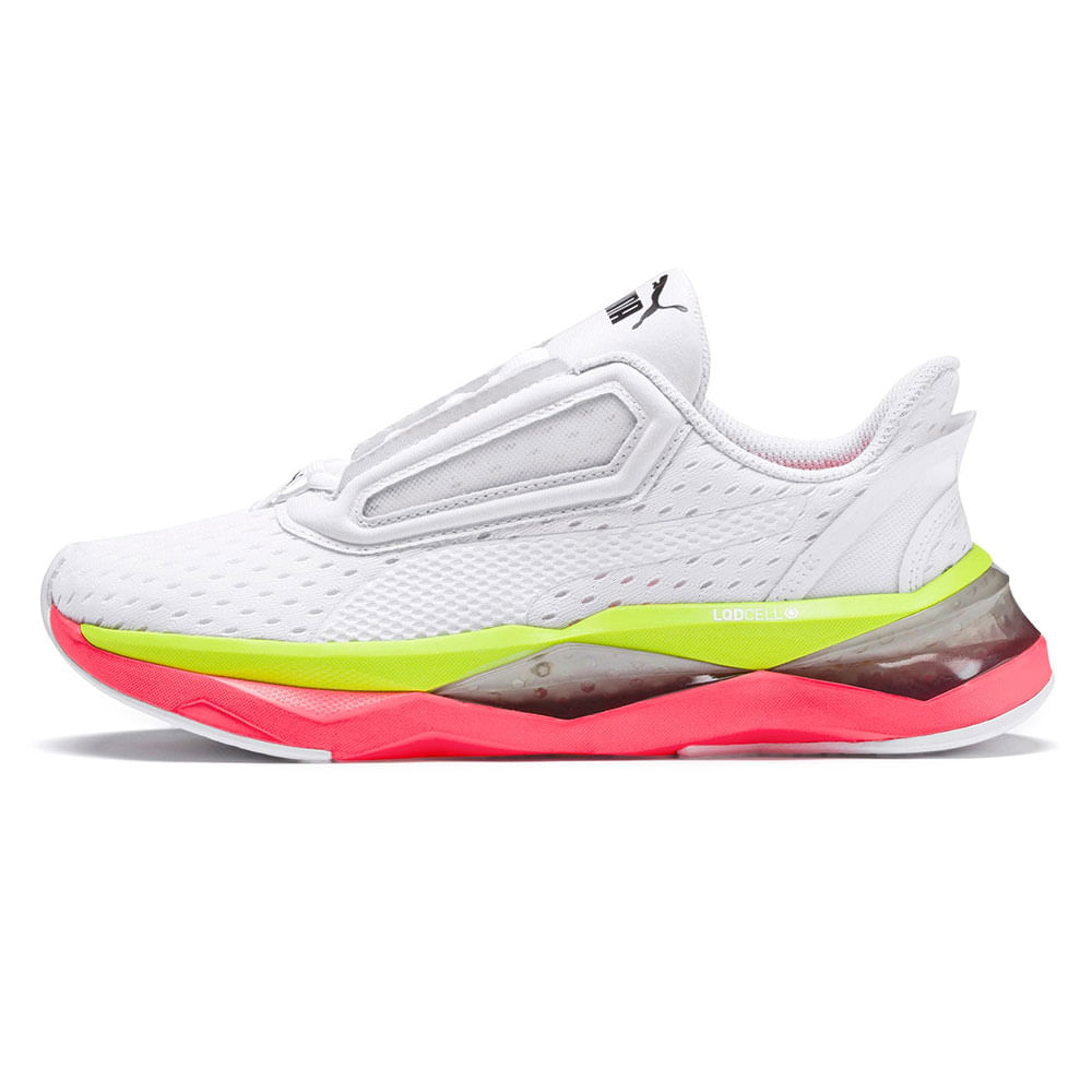 zapatillas puma color naranja
