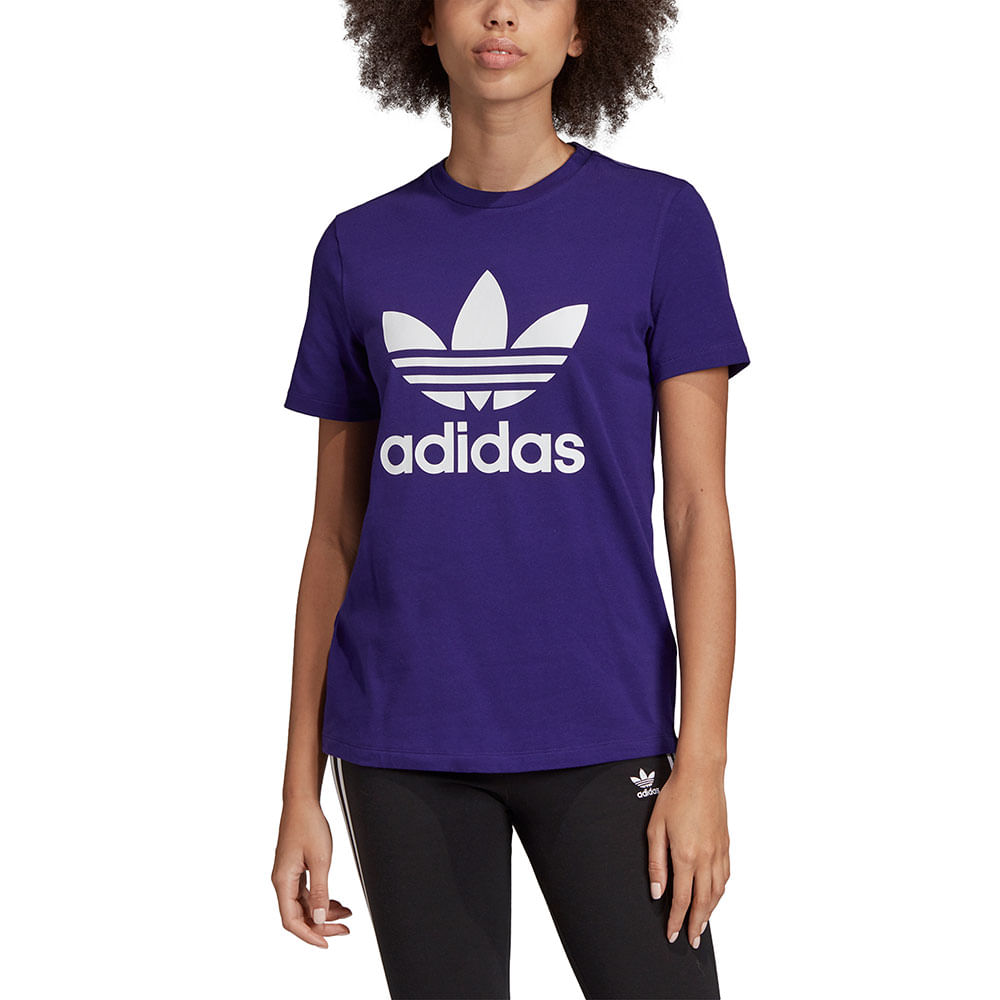 remera adidas trefoil