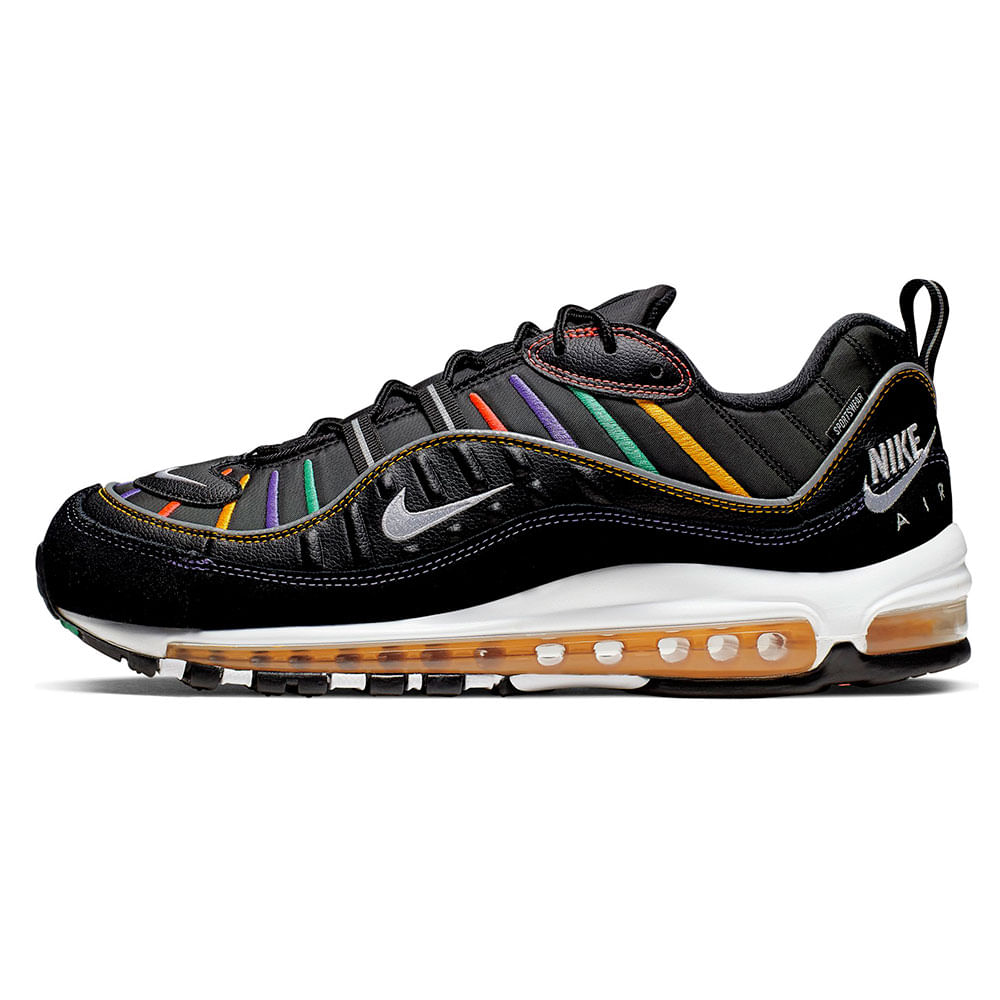 zapatillas nike air max 98 negras V77303