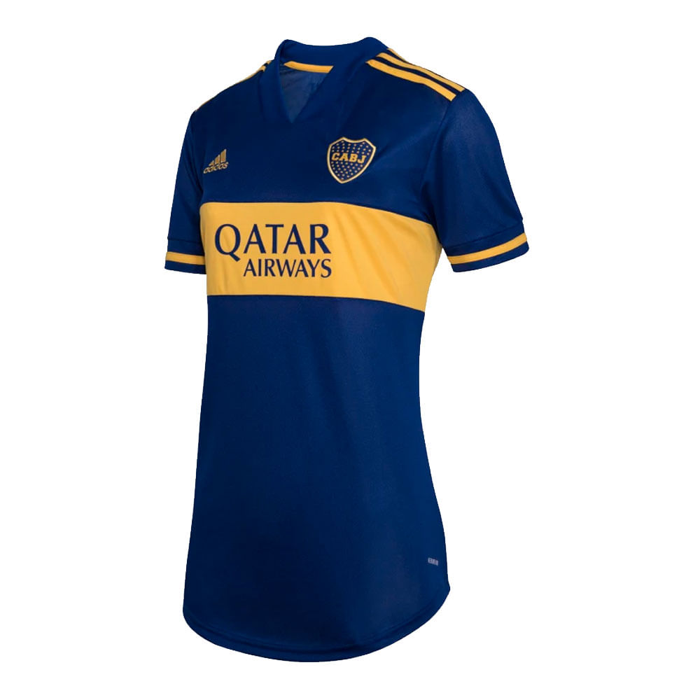 CAMISETA OFICIAL ADIDAS BOCA JUNIORS MUJER - Dash