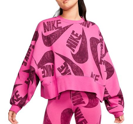 buzo rosa hombre nike