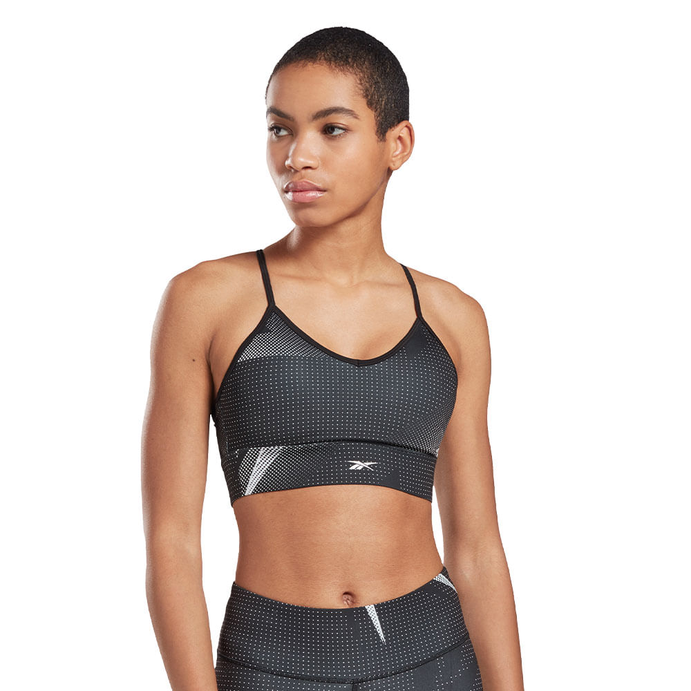 Adidas strong Sport Bra Grey and Black