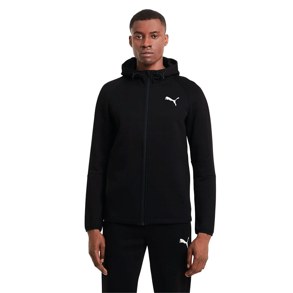 CAMPERA PUMA CON CAPUCHA EVOSTRIPE - Dash